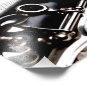 クラリネットのクローズアップ フォトプリント            (角)