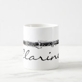 クラリネットのコーヒー・マグ コーヒーマグカップ (中央)