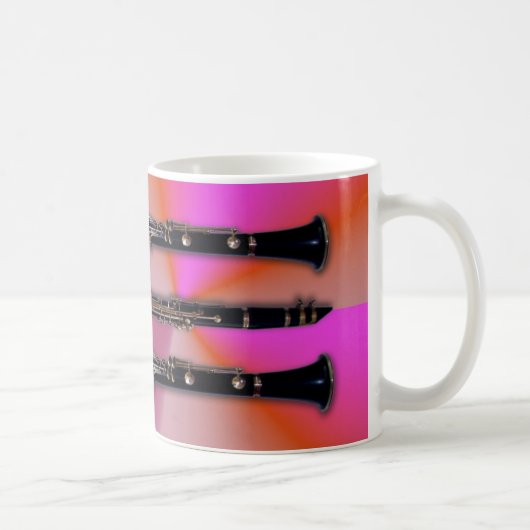 クラリネットのマグ コーヒーマグカップ (右)
