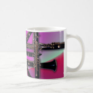クラリネットのマグ コーヒーマグカップ