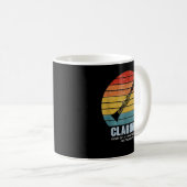 クラリネットの人頭が切れる々楽器レトロ3 コーヒーマグカップ (正面右)