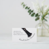 クラリネットの名刺 名刺 (スタンド正面)