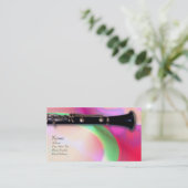 クラリネットの名刺 名刺 (スタンド正面)