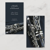 クラリネットの名刺 名刺 (正面/裏面)