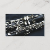 クラリネットの名刺 名刺 (裏面)