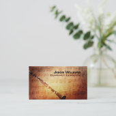 クラリネットの名刺 名刺 (スタンド正面)