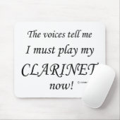 クラリネットの声は遊 マウスパッド (マウス)