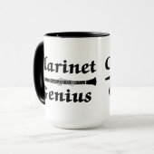 クラリネットの天才 マグカップ (正面左)