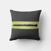 クラリネットの枕 クッション (裏面)