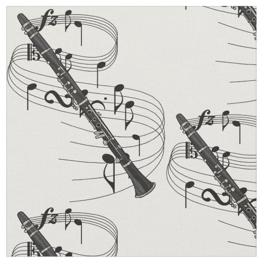 クラリネットの生地 ファブリック (クローズアップ)