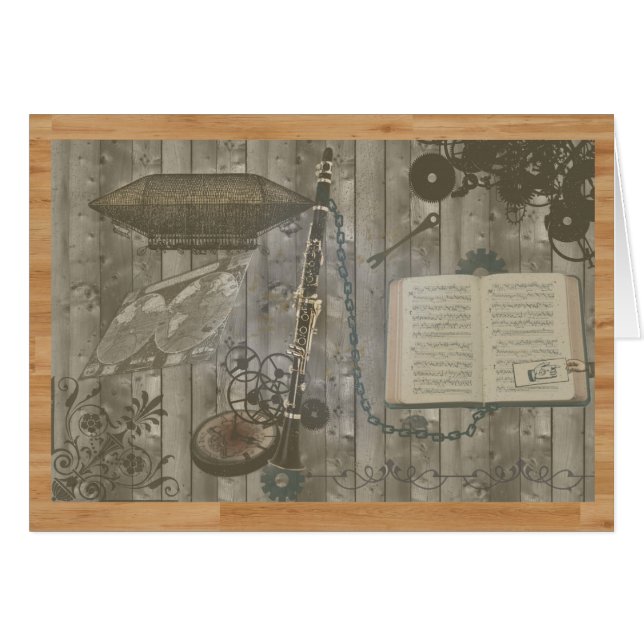 クラリネットのSteampunkのいたずら (正面横)