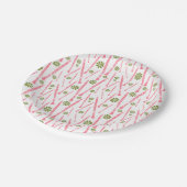 クラリネットをテーマにした ペーパープレート (アングル)