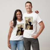 クラリネットを遊んでいる修道士 Tシャツ (ユニセックス)