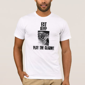 クラリネットを食べて下さい、眠らせて下さい、遊んで下さい、 Tシャツ