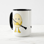 クラリネットエグヘッド マグカップ (正面左)