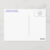 クラリネットカエル ポストカード (裏面)