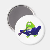 クラリネットカエル マグネット (正面/裏面)