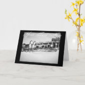 クラリネットカード カード (黄色い花)