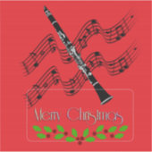 クラリネットクリスマス シール (正面)