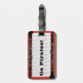 クラリネットケースラベル ラゲッジタグ (裏面縦)