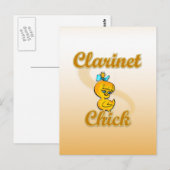 クラリネットシック ポストカード (正面/裏面)