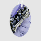 クラリネットシート音楽楽団 オーナメント (正面)
