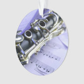クラリネットシート音楽楽団 オーナメント (正面)