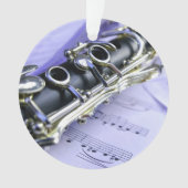 クラリネットシート音楽楽団 オーナメント (正面)
