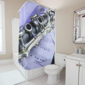 クラリネットシート音楽楽団 シャワーカーテン (インサイチュ)