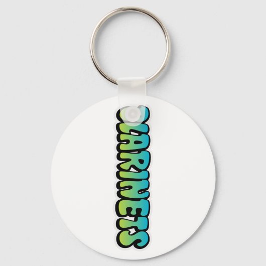 クラリネットダウン キーホルダー (正面)