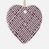 クラリネットハッチング セラミックオーナメント (右)