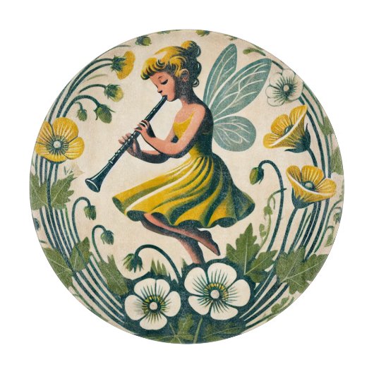 クラリネットバンドクラスフェアリー カッティングボード (正面)