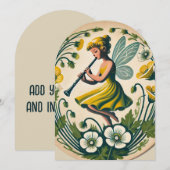 クラリネットバンド クラス フェアリー 招待状 (正面/裏面)