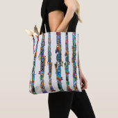 クラリネットプリントカラフル、クラリネット、クラリネット愛好家 トートバッグ (クローズアップ)