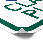 クラリネットプレイヤーズパーキング ポスター (角)