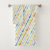 クラリネットプレーヤギフトミュージックマーチングバンドギーク バスタオルセット (インサイチュ)