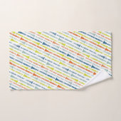 クラリネットプレーヤギフトミュージックマーチングバンドギーク バスタオルセット (ハンドタオル)