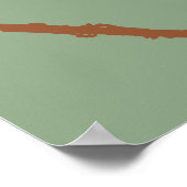 クラリネットポップ・アートのアート ポスター (角)