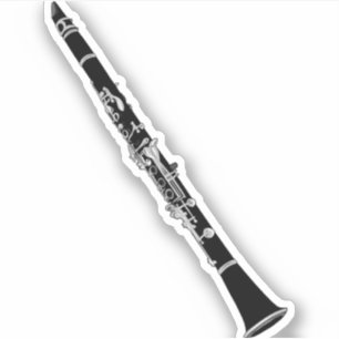 クラリネットミュージカル楽器 シール