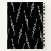 クラリネットミュージック先生バンドミュージシャン ノートブック (裏面)