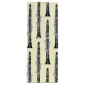 クラリネットミュージック先生バンドミュージシャン ワインギフトバッグ (正面)