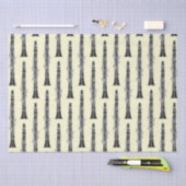 クラリネットミュージック先生バンドミュージシャン 薄葉紙 (クラフト)