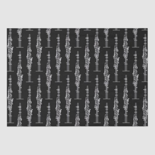 クラリネットミュージック先生 薄葉紙 (正面)