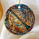 クラリネットミュージック楽器 セラミックオーナメント