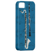 クラリネット及び音楽電話箱。 一突き色 Case-Mate iPhoneケース (裏面/右)