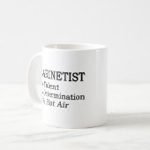 クラリネット奏者の熱気 コーヒーマグカップ (正面左)