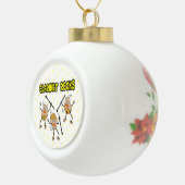 クラリネット岩 セラミックボールオーナメント (右)