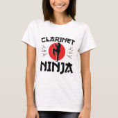 クラリネット忍者マーチングバンド Tシャツ (正面)
