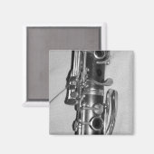 クラリネット磁石 マグネット (正面/裏面)