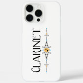クラリネット装飾線 Case-Mate iPhoneケース (裏面)